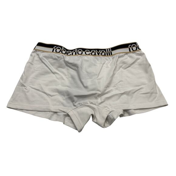 13-71 ROBERTO CAVALLI Men's NWT Cotton Boxer Brief Underwear White XS - Picture 3 of 7